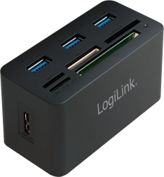 LogiLink USB hub og kortlæser