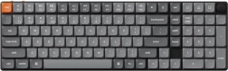 Trådløst lavprofiltastatur Keychron K17 Max RGB Brown Switch