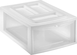 Plastreol med skuffe HEIDRUN 38 × 27 × 14 cm, mix farver