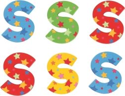 Bigjigs Toys træbogstav Stjerne S