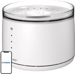 Smart vandfontæne til hunde og katte Dogness D07 1,8 l hvid