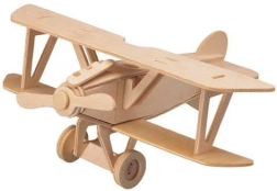 Woodcraft træ 3D-puslespil albatros