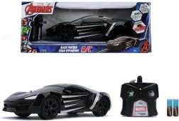 RC bil MARVEL Black Panther Lykan 1:16 med USB-opladning