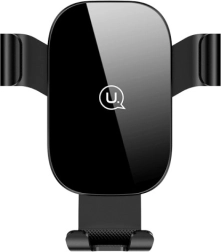 Gravitationel ventilationsholder til bil, sort