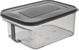 Køkkenbeholder til tørvarer 2,6 l, grå