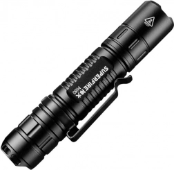 Superfire lommelygte med USB-opladning, 300 lm (IP44)