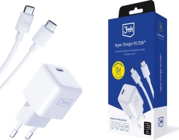 3mk Hyper-oplader 25W PD med USB-C-kabel