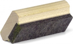 Jeujura tavlesvamp med træhåndtag