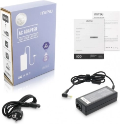 Oplader/oplader 19V 3,42A (5,5x1,7) - Acer, Packard Bell 65W