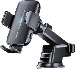 Bilholder med induktiv oplader Joyroom Qi sort