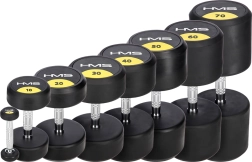 Gummibelagt håndvægt HMS HG Pro 10 kg