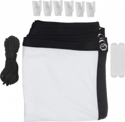 Projektionsskærm 120 tommer Maclean med sort ramme