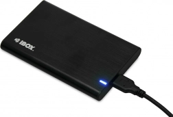 Etui til disk IBOX HD-05 2,5 USB 3.1 sort