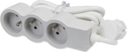 Legrand forlængerlist 3 udtag 3 m hvid
