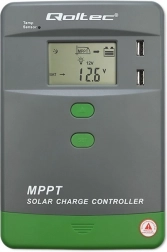 MPPT solopladerregulator med temperatursensor 30A