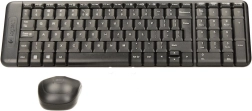 Logitech MK220 trådløst tastatur og mus