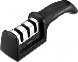 Trestegs sort knivsliber