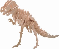 Træ 3D-puslespil stor tyrannosaurus