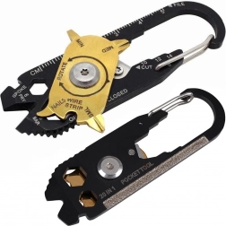 Karabin til nøgler multitool