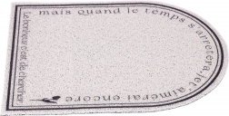 Tæppe, dørmåtte, skridsikker indgangsmåtte 60 x 90 cm type 4