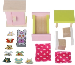 Træmøbler til dukker Værelse