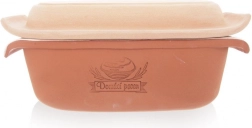 Keramisk brødform med låg 33 cm