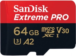 SanDisk Extreme Pro microSDXC 64GB-kort