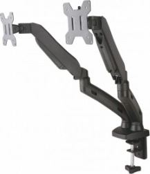 Bordbeslag med gasfjeder til 2 LED/LCD-skærme 13-27 tommer