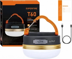 Campinglampe SuperFire T60