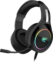 Gaming-headset Havit Gamenote med RGB-belysning og 50 mm drivere