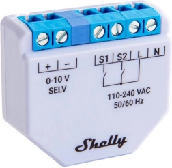 Shelly Plus 0-10V lysdæmper WiFi/Bluetooth