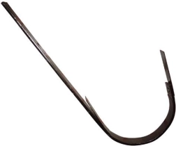 Selvstændig J-krog 330 mm, galvaniseret