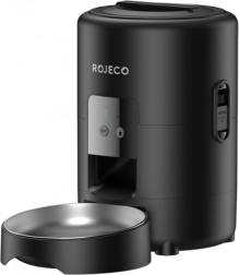 Rojeco automatisk foderautomat 2 l med Wi‑Fi, sort