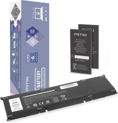 Mitsu-batteri til bærbar Dell Alienware M15/M17 R3–R4, Precision 5550 og XPS 15 9500/9510 (69 Wh, 11,55 V)