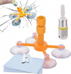 Reparationssæt til forrude – harpiks til revner og afslag