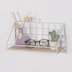 Væghylde LOFT stil 25 cm - hvid