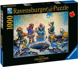 Ravensburger puslespil Ishavsfiskeri 1000 brikker