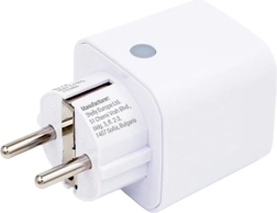 intelligent stikkontakt Shelly Plug M Gen3 Matter 13 A, hvid