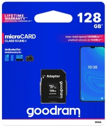 Goodram microSD hukommelseskort 128GB
