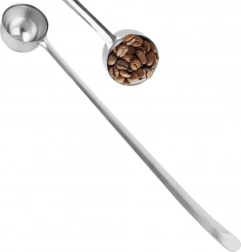 Måleske i stål til kaffe 6 g