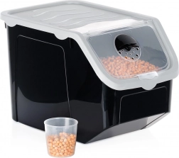 Boks til frugt og grøntsager med låg 12 l