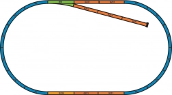 Piko Ballastunderlag til sporsæt A+B