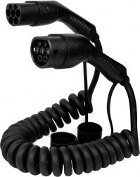 Spiralopladekabel til elbiler Type 2 - 5M