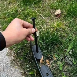 Ankre og pinde til havekant 15 cm, 30 stk.