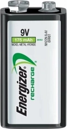 Genopladeligt batteri 9V ENERGIZER Power Plus 175 mAh