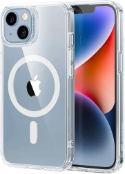 ESR Classic Hybrid etui til iPhone 14 Plus med MagSafe, gennemsigtig