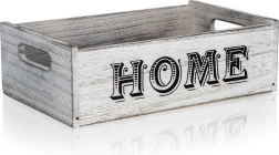 Træ-dekorationskasse HOME 29 × 18 × 9 cm
