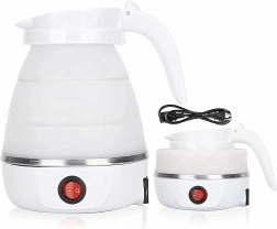 Sammenklappelig rejse-el-kedel 0,6 l 600 W