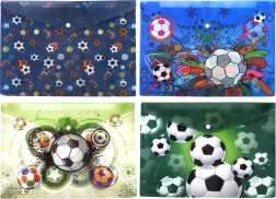 Plastmappe til dokumenter 36x26 cm