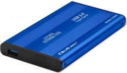 Eksternt etui til HDD/SSD 2.5" SATA3 USB 3.0 Blå